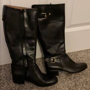 Tall Brown Leather Boots